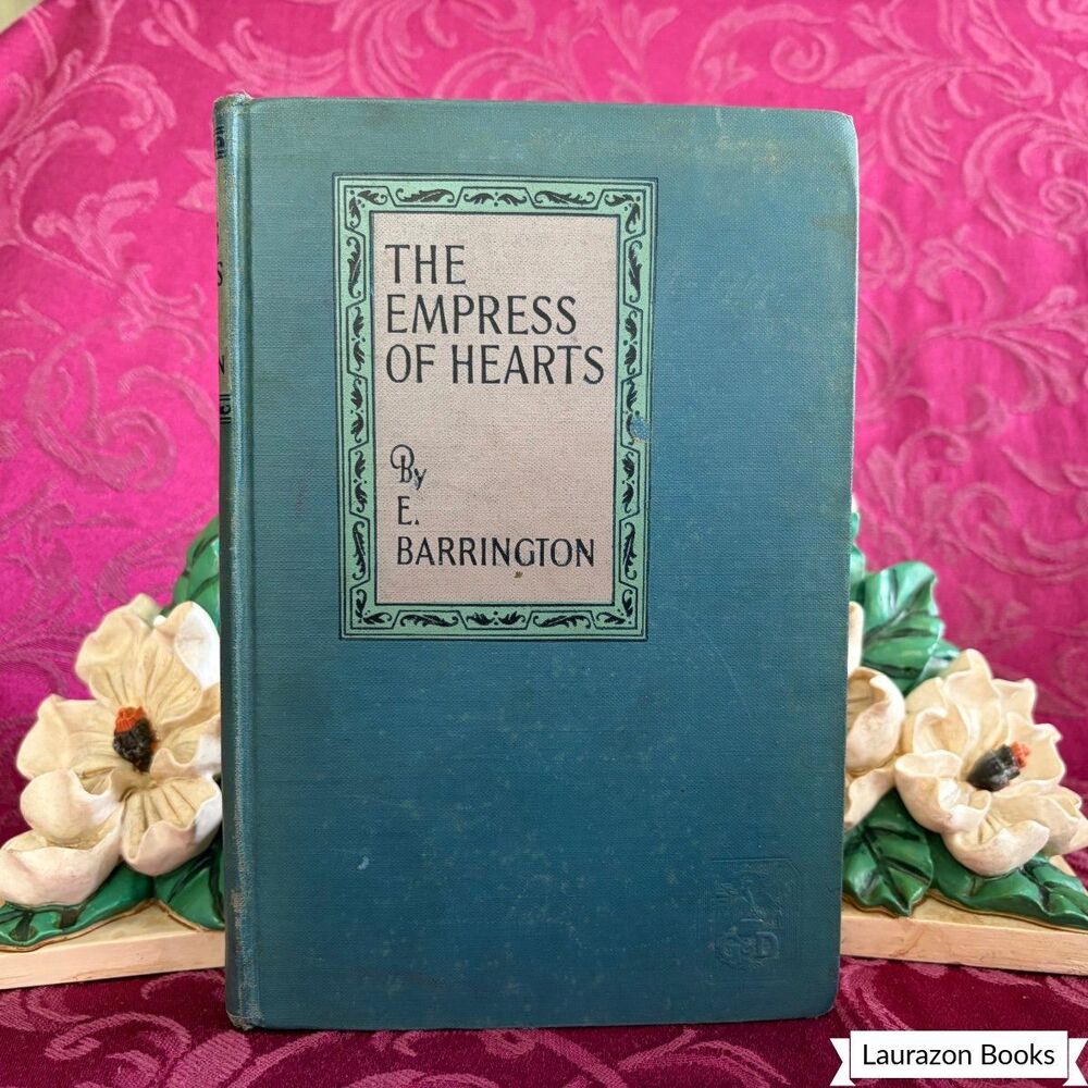 1928 The Empress of Hearts by E. Barrington, Vintage Book, Marie Antoinette